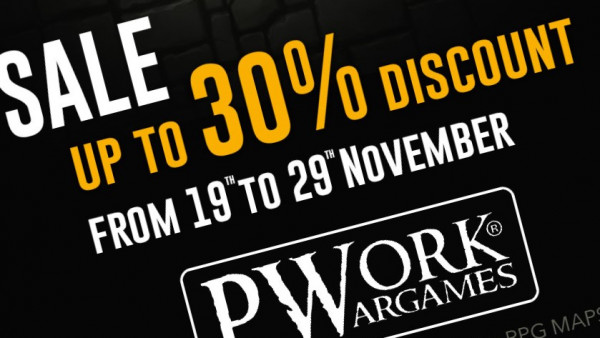 PWork Wargames Running Big New Black Friday Sale!