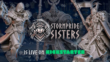 Fight Alongside DakkaDakka’s New Stormpride Sisters On Kickstarter