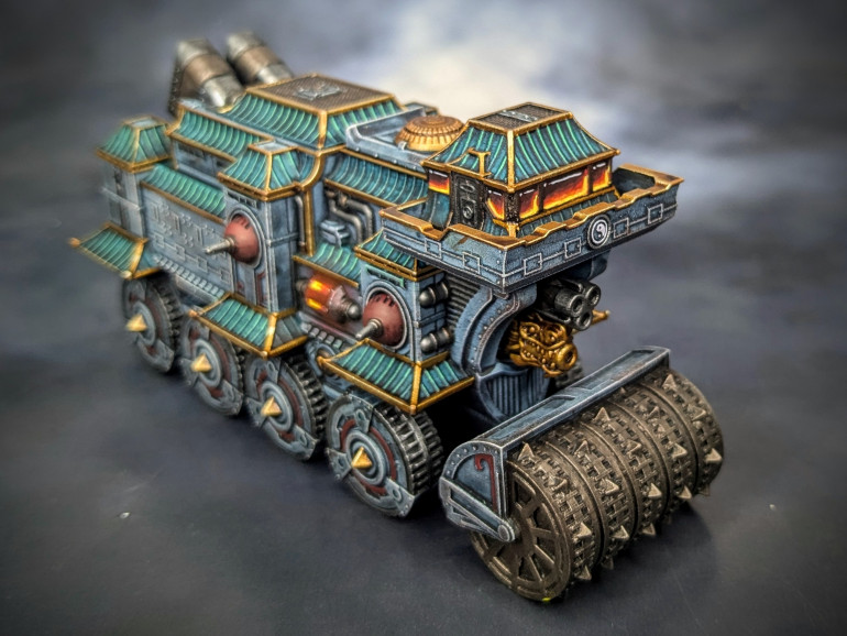 The Empire Laoshan landship is finished!