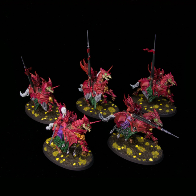 first unit done - blood knights