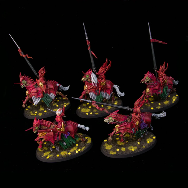 first unit done - blood knights