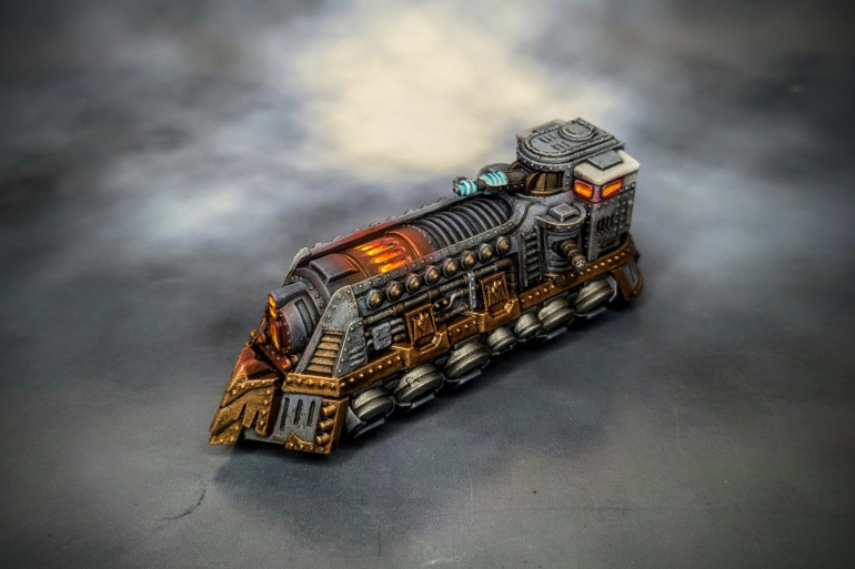 The Locomotive of the land train is done!