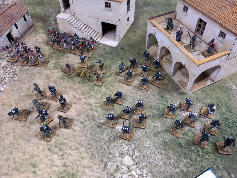 I have lots of rifle units which can have up to 8 in a unit so a very elite force for the British