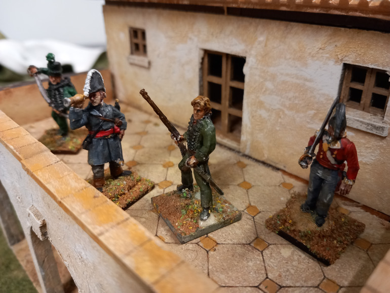 Officer minis available. So I'm missing some cavalry, light infantry, grenadiers and a mounted officer would be nice. Also bump up that line infantry to three units.