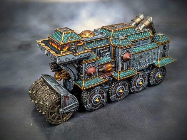 The Empire Laoshan landship is finished!