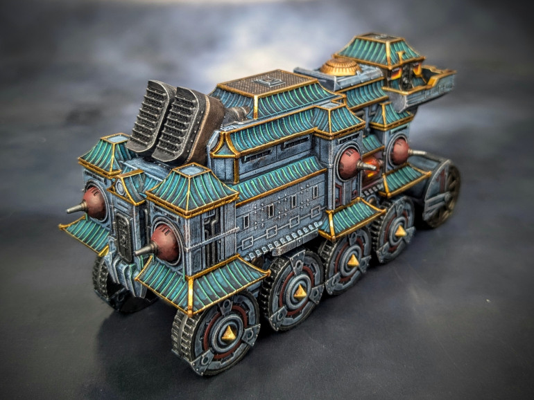 The Empire Laoshan landship is finished!