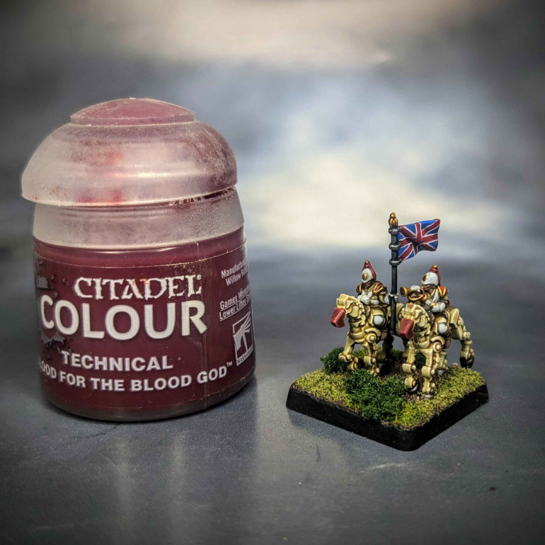 The first fully painted introduction set: the Crown half of Battle for Singapore.