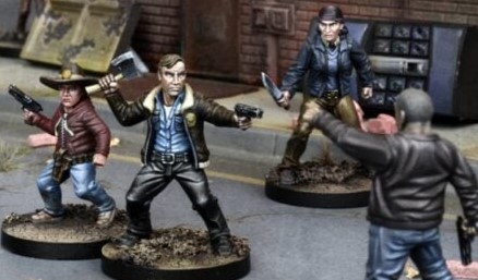 The Walking Dead All Out War – Julie & Chris Set Mit 3 Miniaturen, Tabletop-Spiel