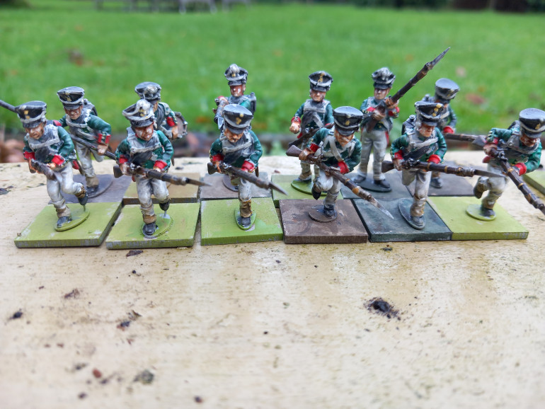 I'll have to wait until I get home to base them andxdorce some standards