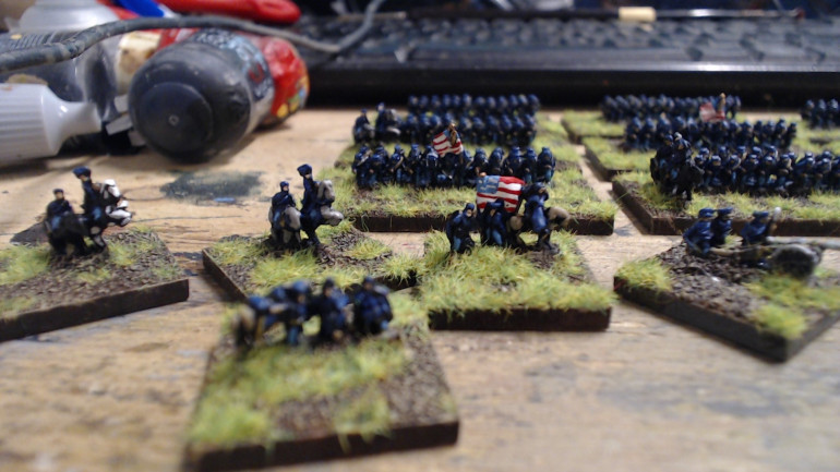 The Commanders are a mix of ACW, Napoleonic and Franco Prussian but they all work at this scale