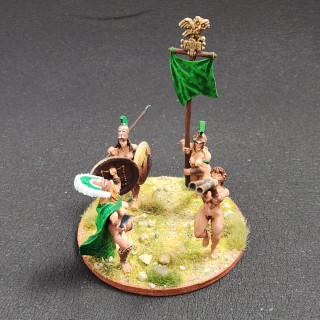 Not leading from the rear