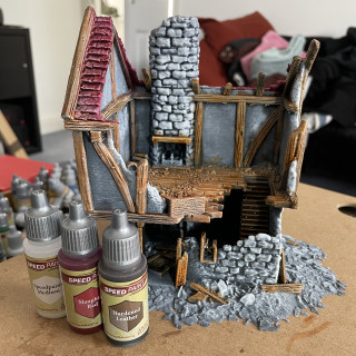 Time to throw on the paint.