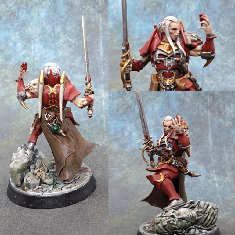 Usually steer away from expensive GW towards more reasonably priced minis, but this one seemed to capture the look of Marcea in my mind. Picked this mini up 