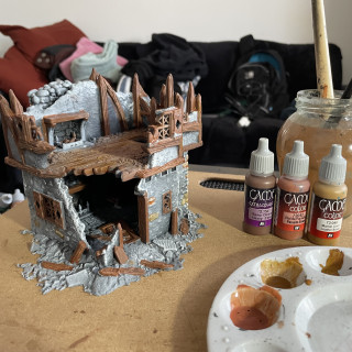 Time to throw on the paint.