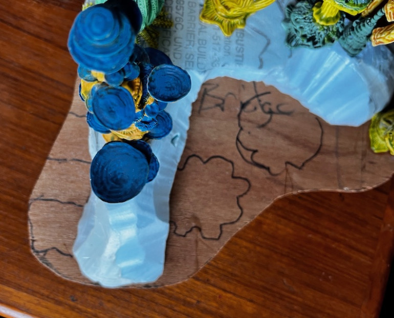 I'll avoid texturing the base within my