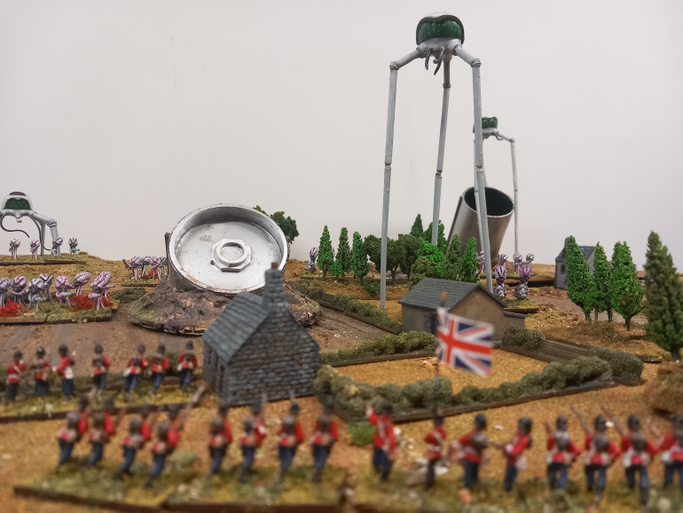 Martian empires is the game that kickstarted this project and I'm sad to see it may be going oop. Due to retirement the miniature range from fighting 15s may no longer be available although the rules can still be downloaded for free from their website. I never completed my forces as much as I would have liked so I might have to go looking for alternatives.