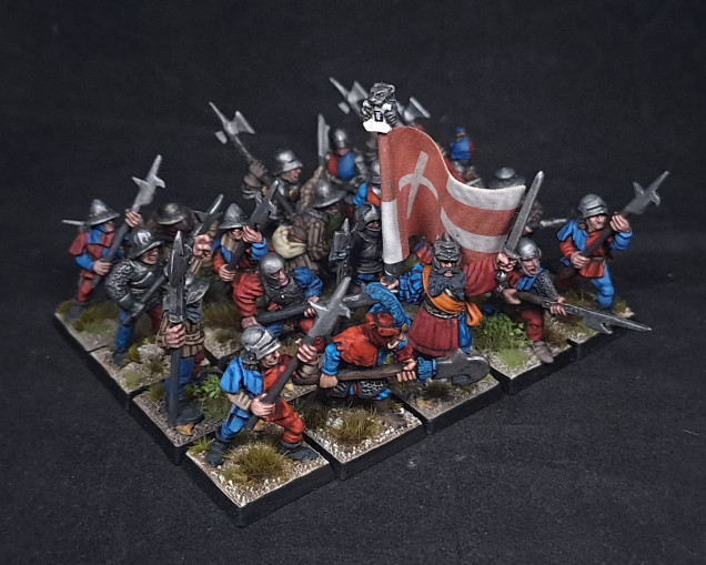 The first finished unit for the Oldenheim City Guard!