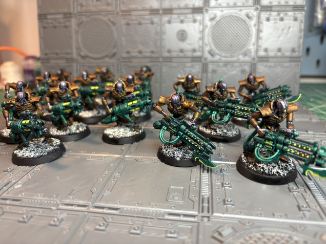 Another unit, and a 1/2 unit done.