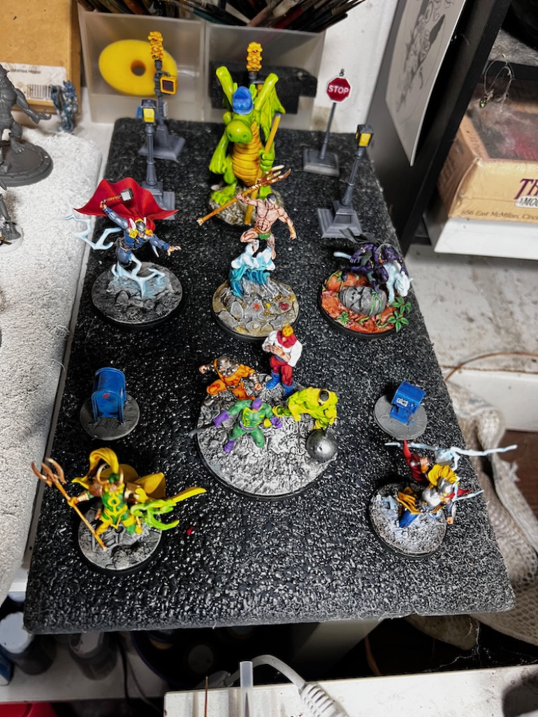 Thor finished out the Sealant tray so they are getting sealed in the morning.