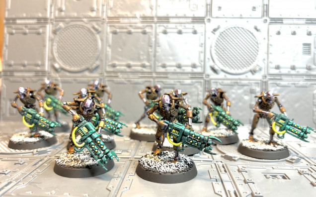 Necrons are implacable …