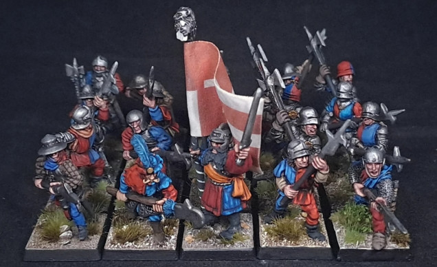 The first finished unit for the Oldenheim City Guard!