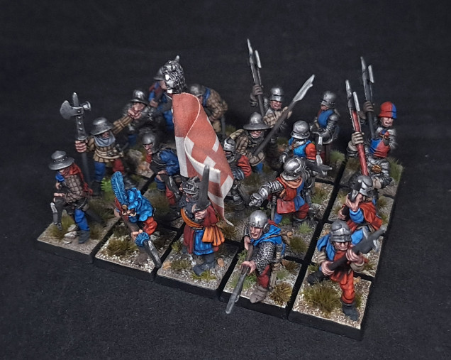 The first finished unit for the Oldenheim City Guard!