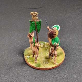 Not leading from the rear