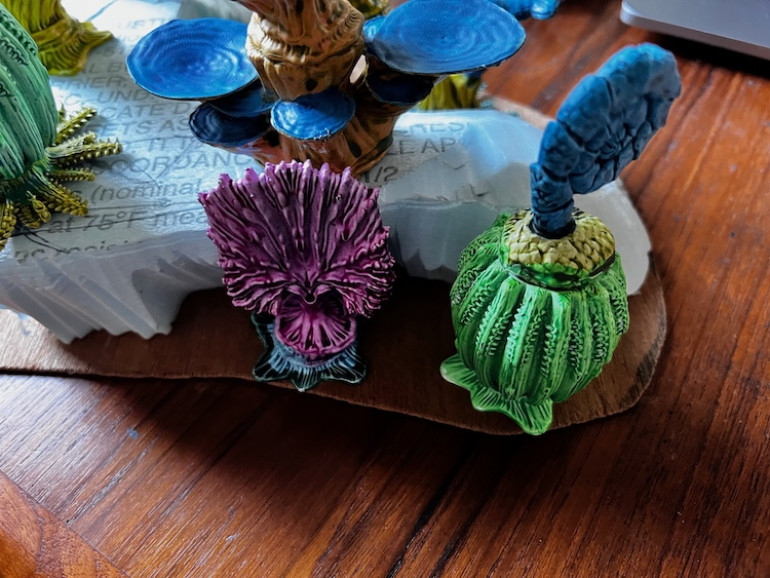 Gluing these two in place now would really mess with my ability to work on the ground behind them.