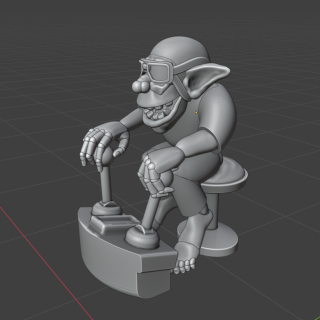 Started the pilot for my mech and added a few more details