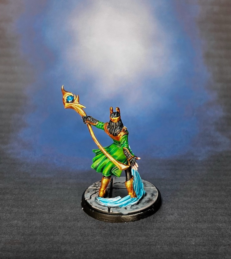 Loki, God of Mischief is Painted and Ready to Sow Chaos