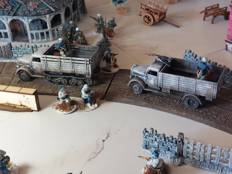 German's 2, Vehicles.