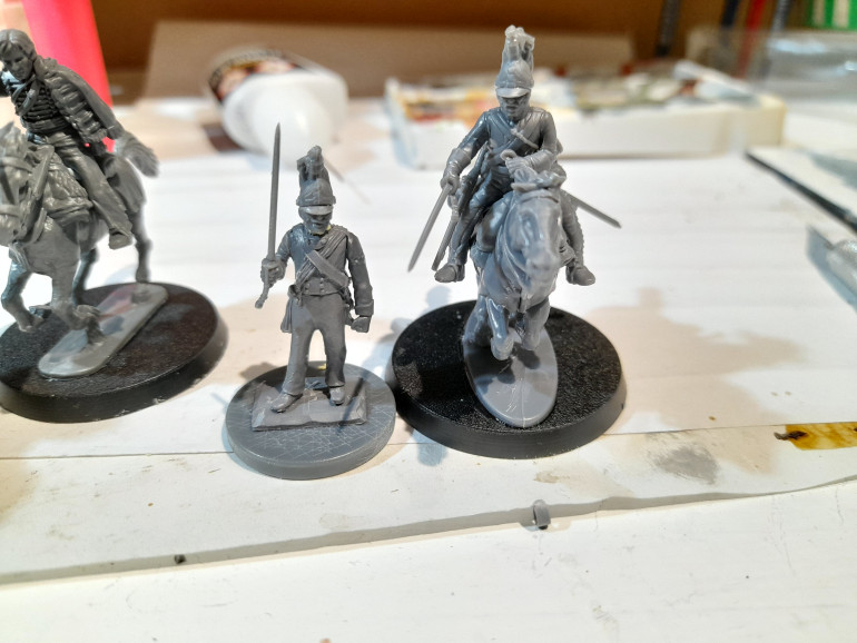 Building the Cavalry (mounted and foot)