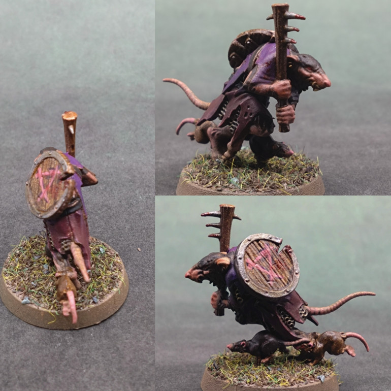 I think, if in doubt, I will reach for purples, dark reds and yellows, but I give myself scope to use any colours.