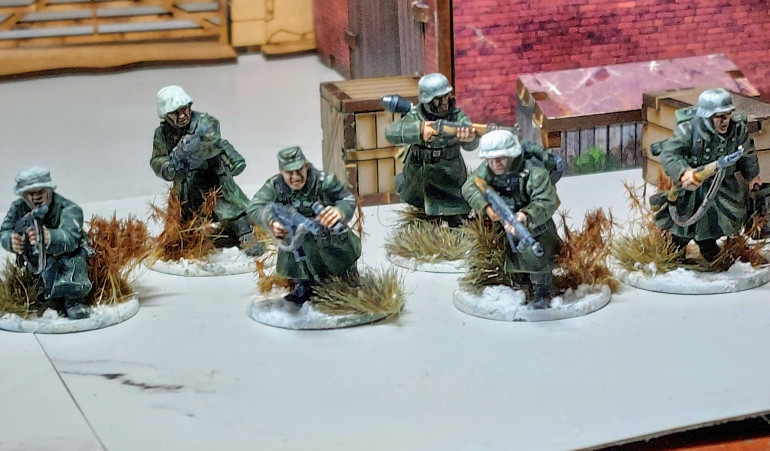 1st The Germans, Falscrimjager and Infantry.