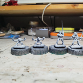 MB Games isn't in the list of game companies for projects.  Has no one painted up their monopoly pieces yet?