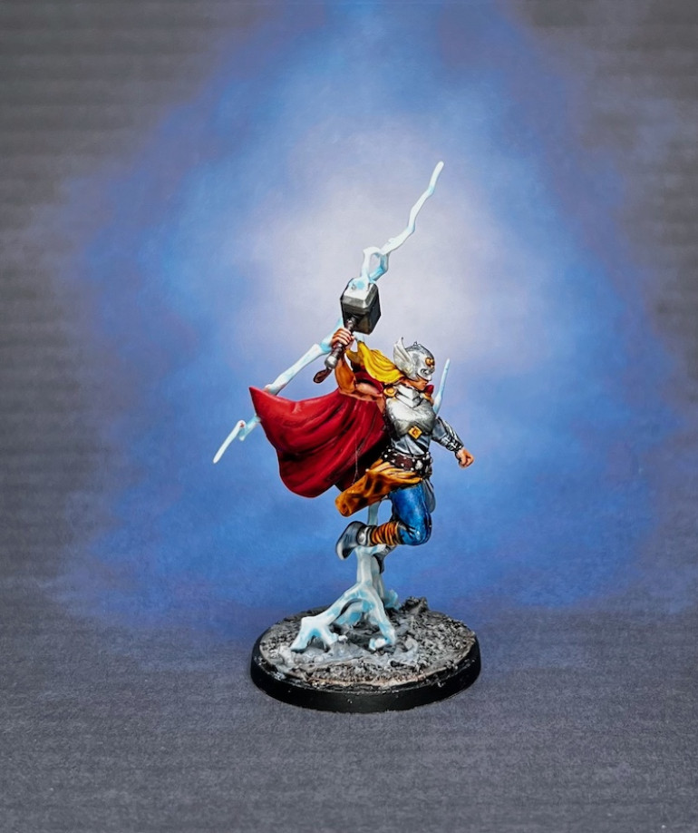 Jane is The Mighty Thor and Painted!