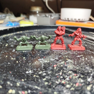 MB Games isn't in the list of game companies for projects.  Has no one painted up their monopoly pieces yet?