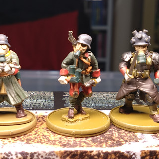 Painting the troops (finally)