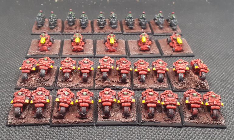 Having an epic day off with tiny orks.