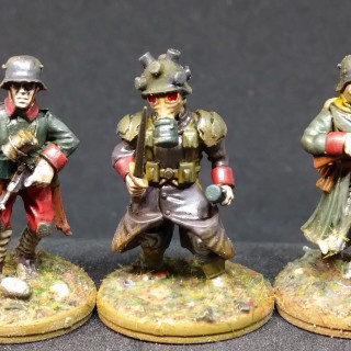 Painting the troops (finally)