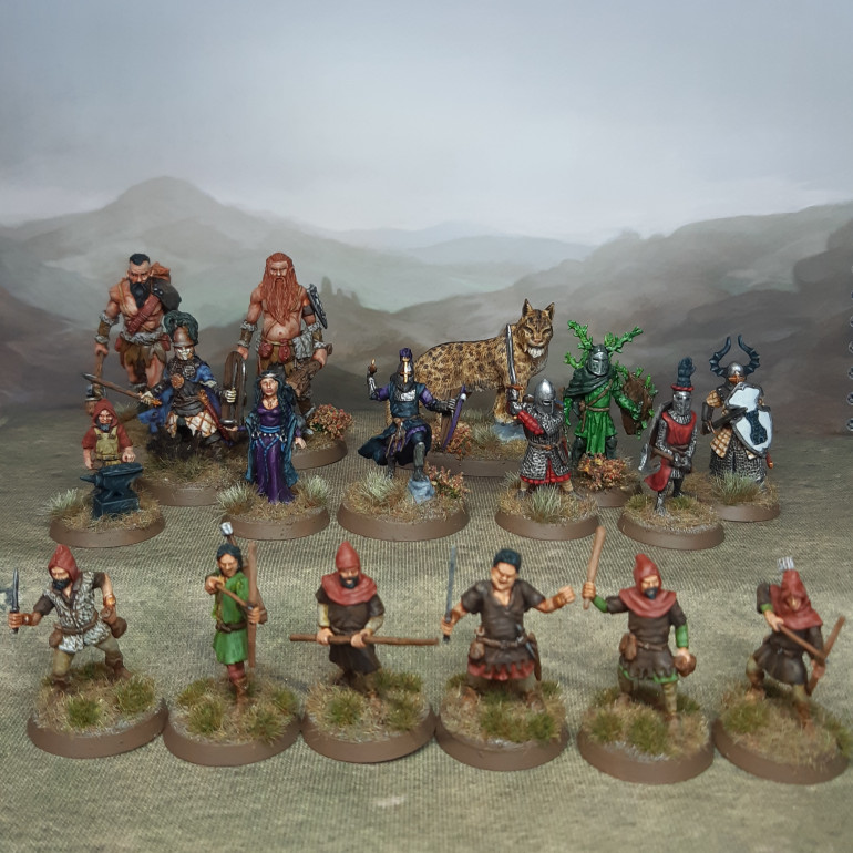 Various villains and beasts for the Knights to encounter