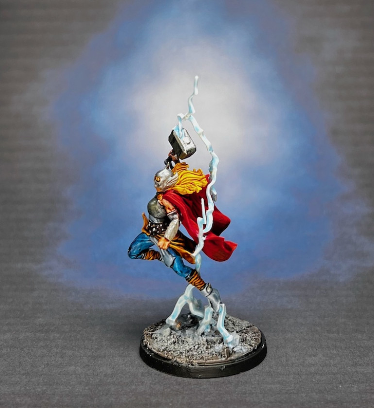 Jane is The Mighty Thor and Painted!