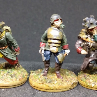 Painting the troops (finally)