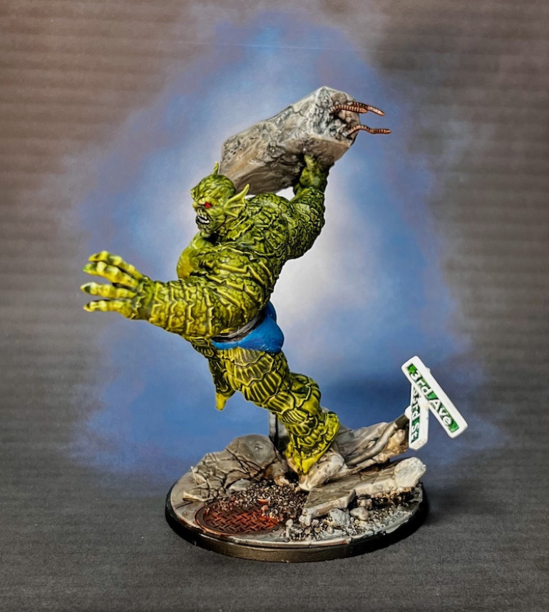 Abomination Breaks Through Looking for Hulk.