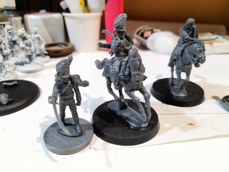 Building the Cavalry (mounted and foot)