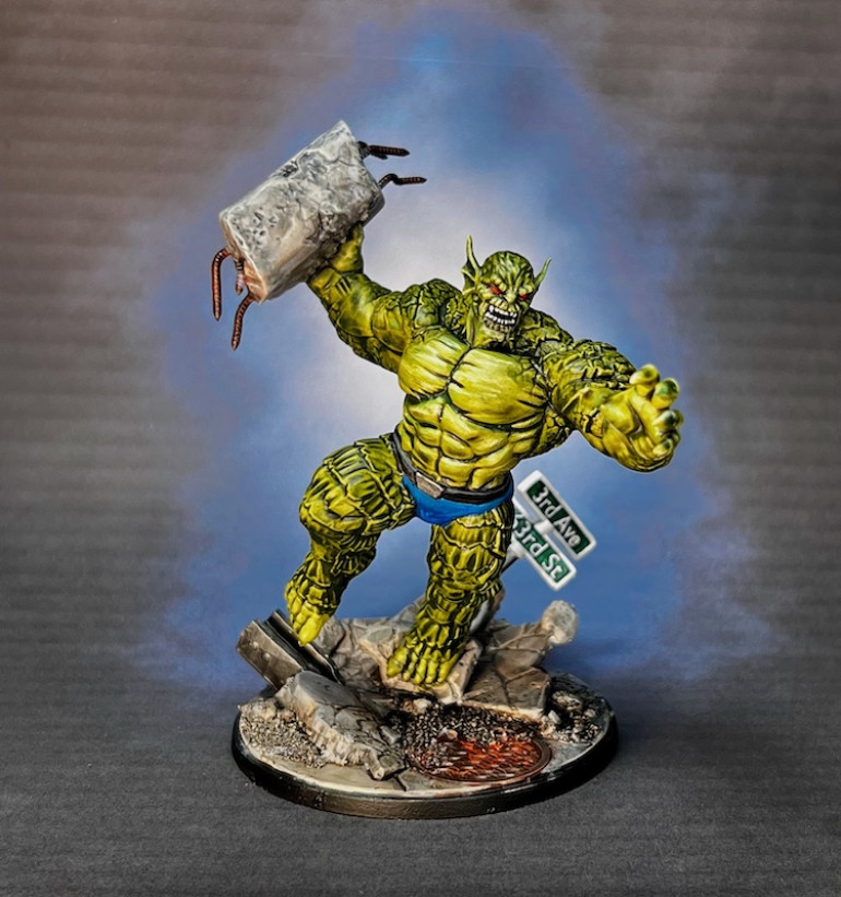 Abomination Breaks Through Looking for Hulk.