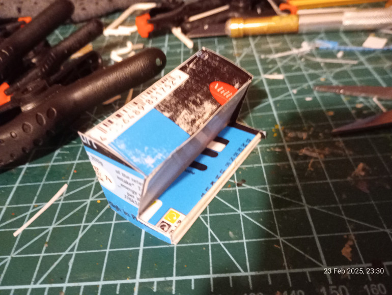 Basic shape done. Time to go to paid work.