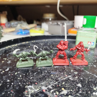 MB Games isn't in the list of game companies for projects.  Has no one painted up their monopoly pieces yet?