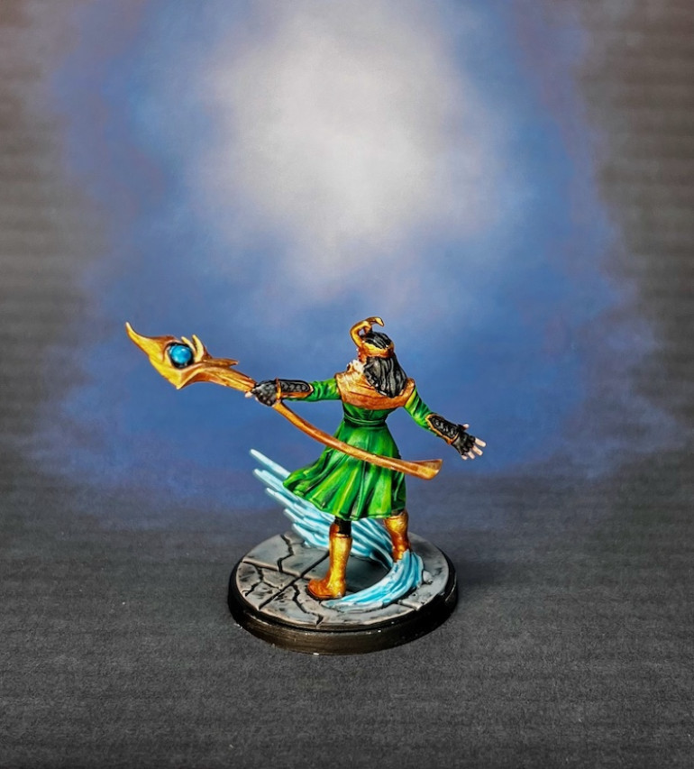 Loki, God of Mischief is Painted and Ready to Sow Chaos