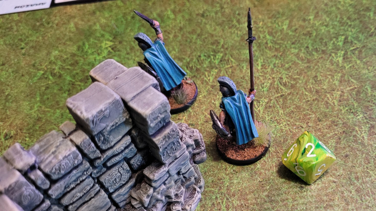 Moving at a snails pace thanks to some unlucky rolls.